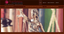 Desktop Screenshot of kataliniclawfirm.com